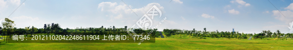 深圳灣公園,灣月山谷風光