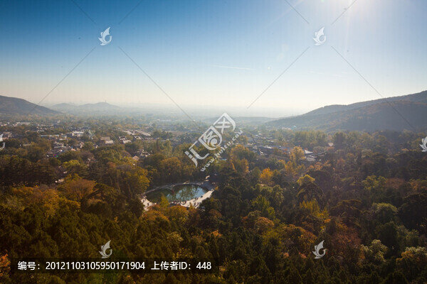 香山俯瞰