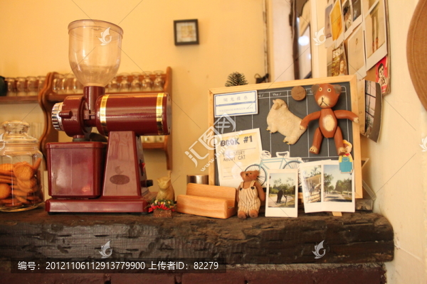 咖啡屋柜臺