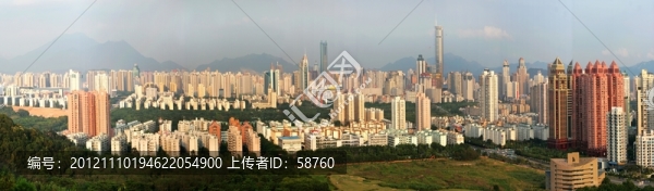 深圳市區(qū)全景