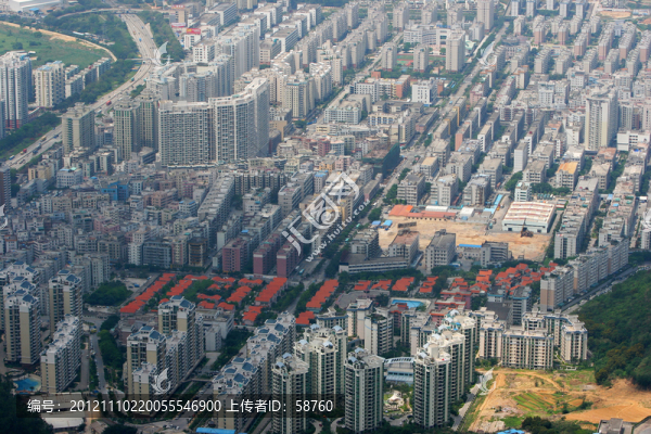 深圳市,梧桐山的住宅樓區(qū)
