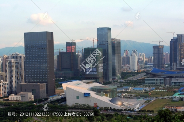 深圳市,現(xiàn)代化建筑群