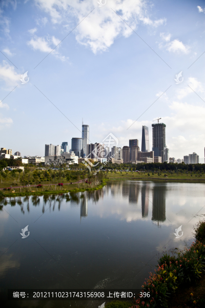 中心公園湖泊