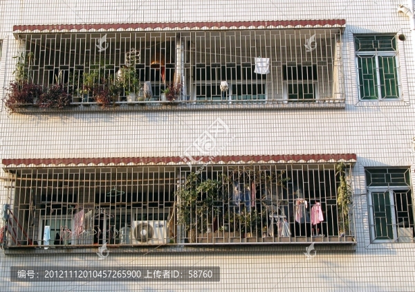 深圳,住宅樓防盜窗
