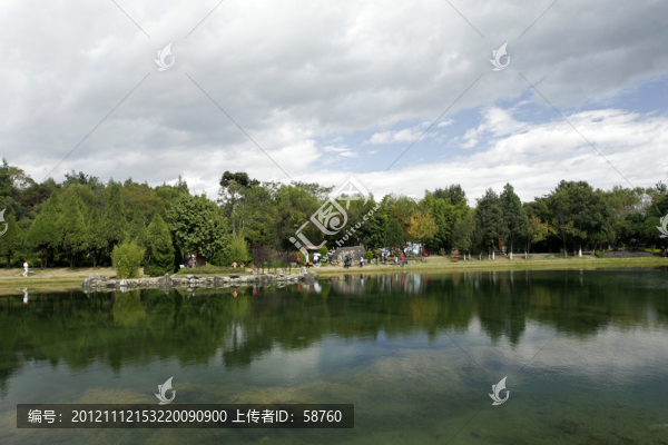云南省大理,蝴蝶泉公園