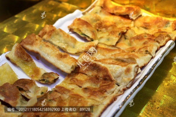 自助餐主食,蔥花餅