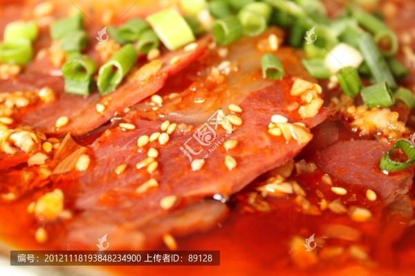 紅油醬牛肉