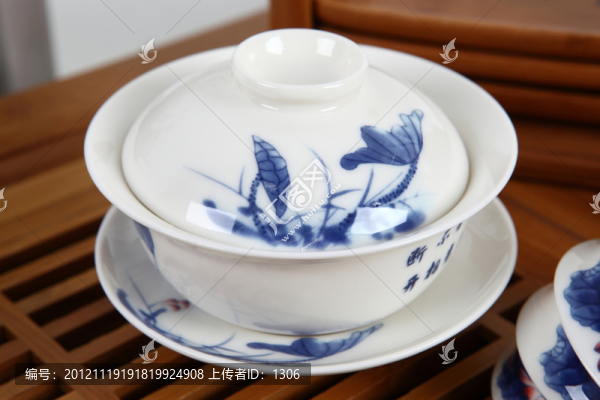 青花茶具