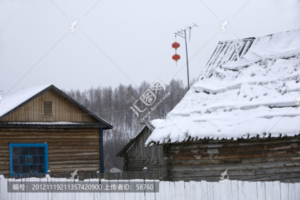 呼倫貝爾,木刻楞住房