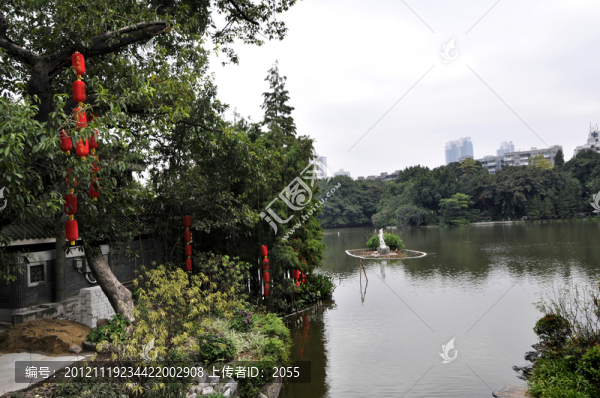 荔灣湖公園,湖光山色