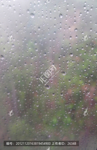 水滴玻璃效果