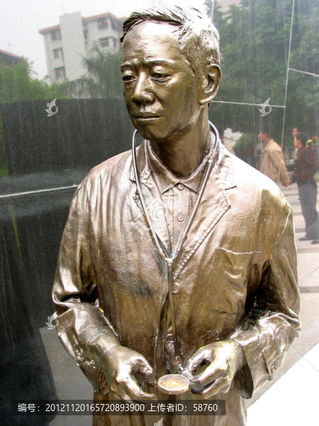 深圳人的一天雕塑,醫(yī)生