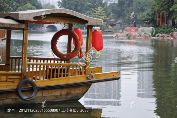 荔灣湖公園,游船