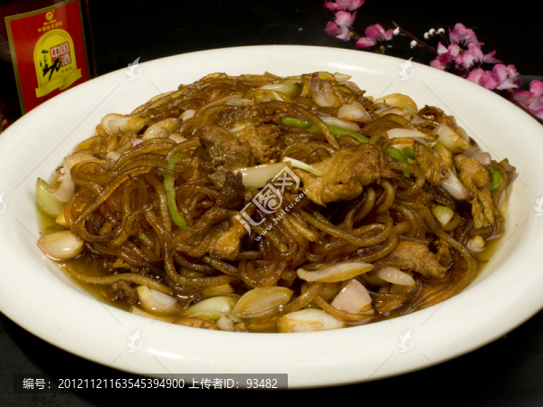 小毛蔥炒粉