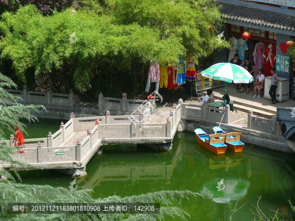 山西永濟普救寺園林
