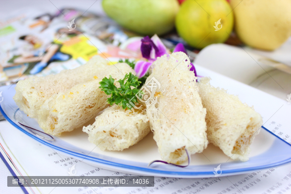 奶油金瓜卷