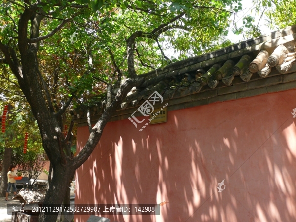 永濟普救寺張生爬墻會崔鶯鶯處