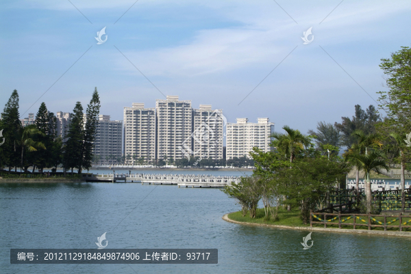 湖景