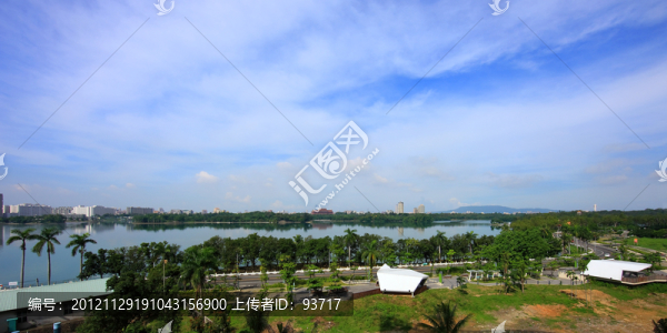 湖景