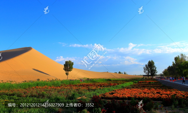 鳴沙山風(fēng)光