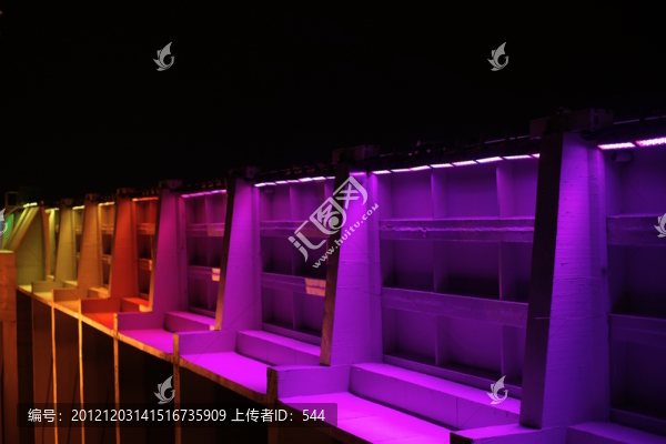 城市夜景燈光