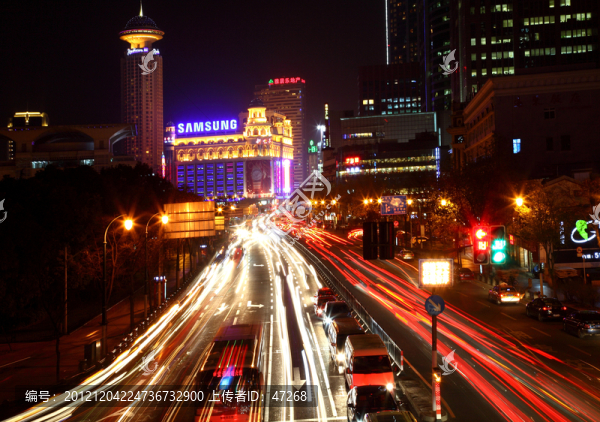 人民廣場(chǎng)夜景