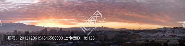 烏魯木齊朝霞