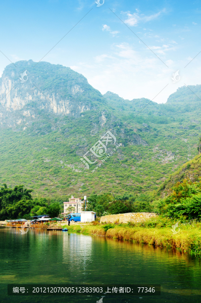 陽朔遇龍河風(fēng)光