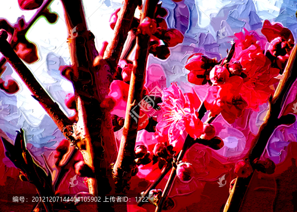 裝飾畫(huà),櫻花