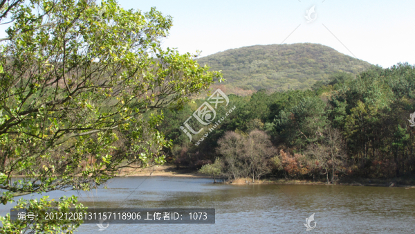 青山綠水秋正濃,明光老嘉山