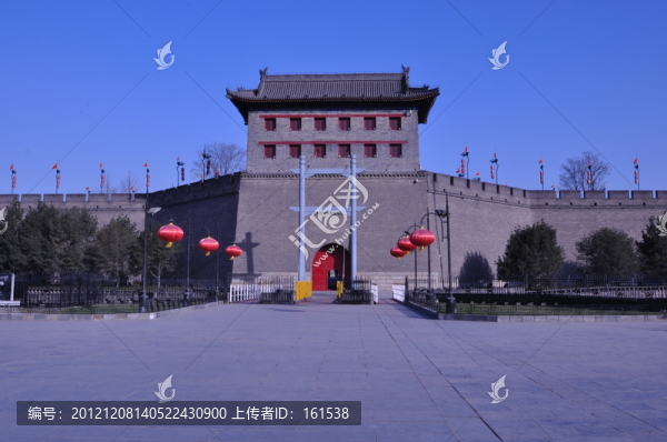 西安南門(mén)廣場(chǎng)局部