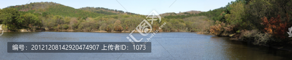 青山綠水秋正濃,明光老嘉山