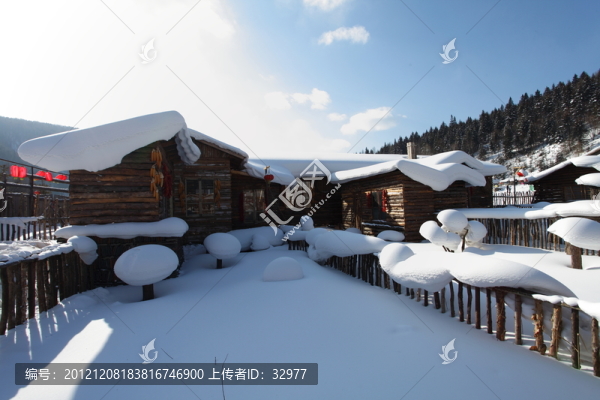 雪鄉(xiāng)風光