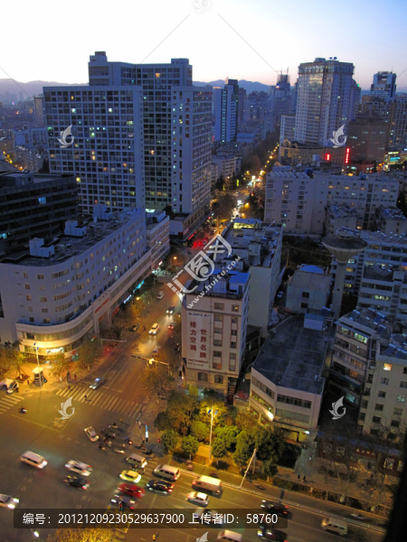 昆明,市區(qū)一角