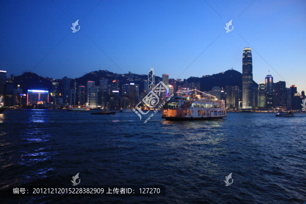 香港,香港夜景,香港維多利亞港,香港大都會