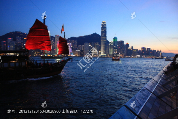 香港,香港夜景,香港維多利亞港,香港大都會