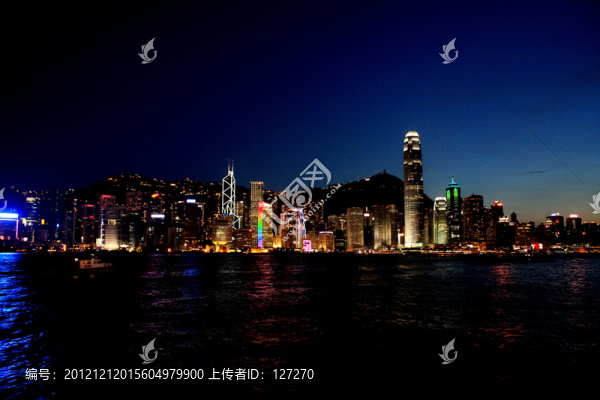 香港,香港夜景,香港維多利亞港,香港大都會(huì)