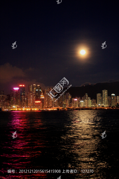 香港,香港夜景,香港維多利亞港,香港大都會