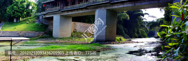 漓江劉三姐歌圩,橋墩