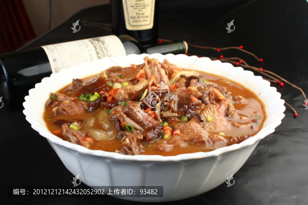 小雞燉蘑菇粉條