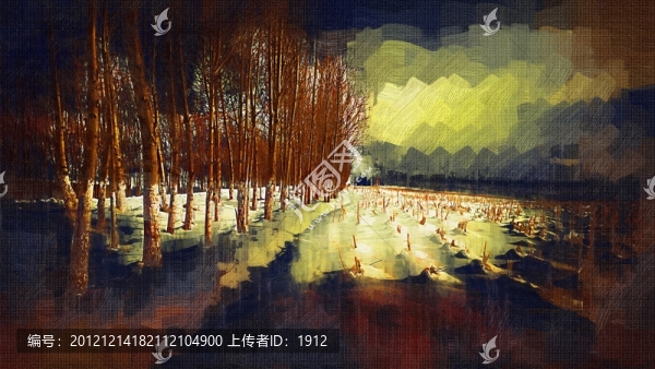 抽象畫