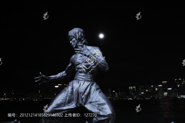 香港,李小龍,李小龍雕像