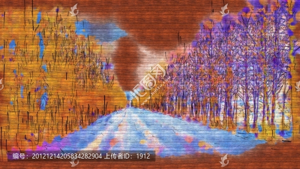 抽象畫