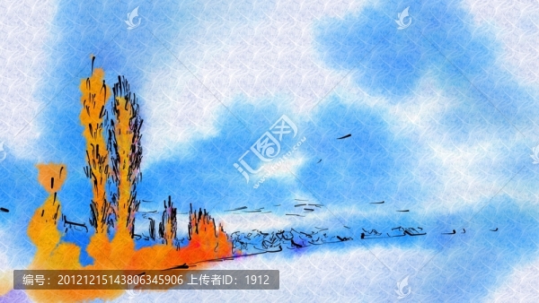 抽象畫