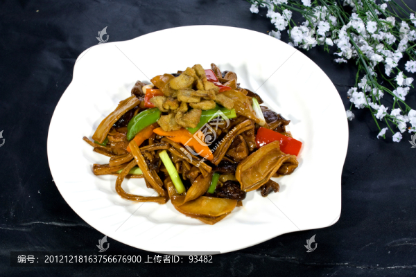 干煸山菌杏鮑菇茶樹菇