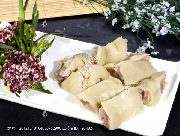 白玉豬手,原味豬手