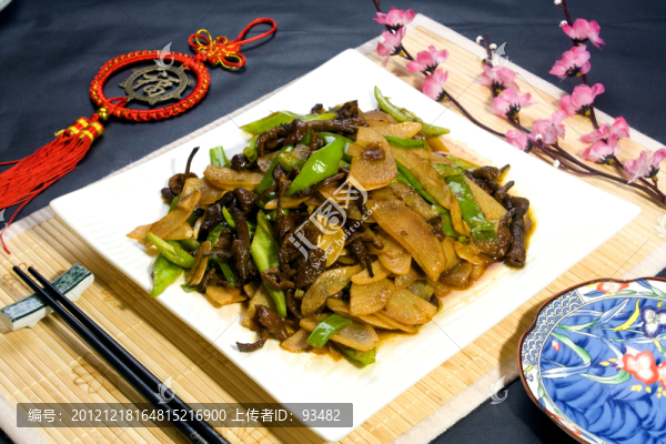 黃蘑土豆片