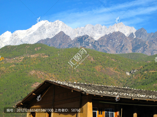 哈巴雪山,人家