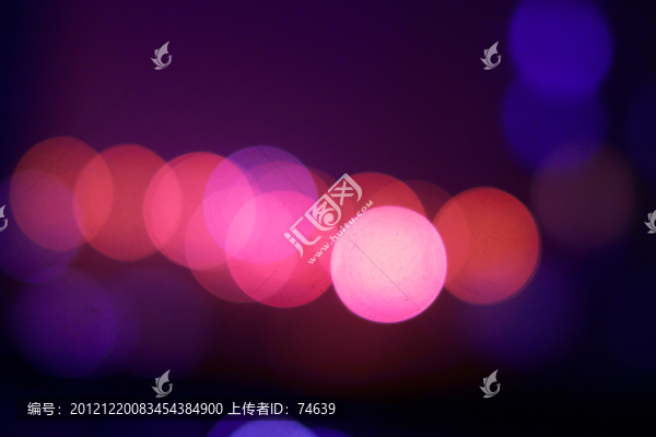 五彩光斑