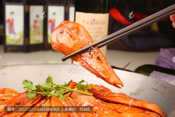 干鍋鴨頭,麻辣鴨頭